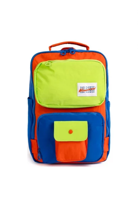 Раница  No. 44 Retro S - 13л - многоцветна - 28x36см