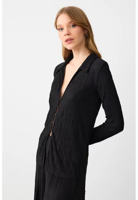 Рипсена риза - Черен