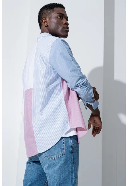 Риза с джоб на гърдите