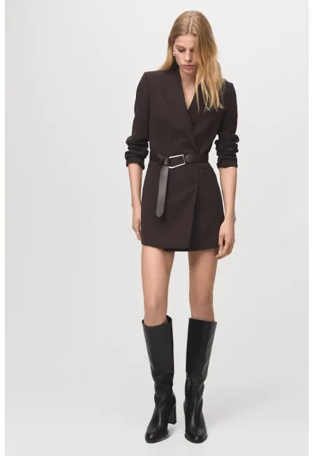 Рокля-сако с колан