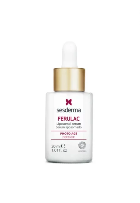 Серум  FERULAC - Предотвратява и намалява признаците на фотостареене - Коригира пигментните петна и бръчките - Осигурява интензивна ...