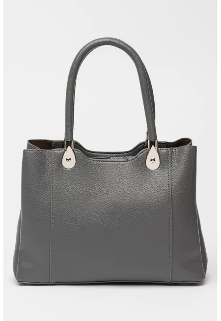 Шопинг чанта от еко кожа с цип