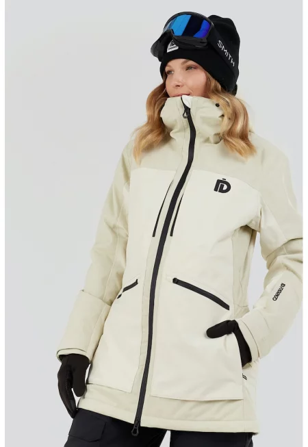 Ски яке Pemberton с качулка - Черен/Крем