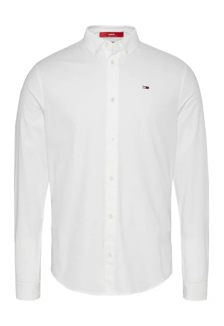 Slim Fit Organic Cotton Blend Shirt