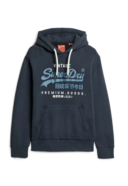 SUPERDRY - Худи с лого и джоб кенгуру