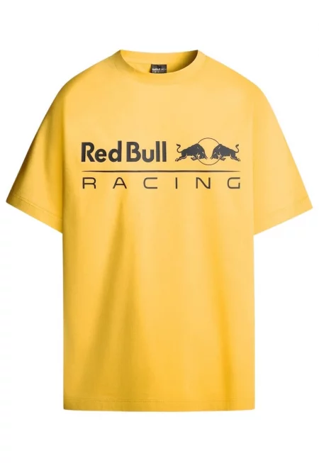 Тениска  x Red Bull Racing с лого 2025 - памук - жълта - Жълт