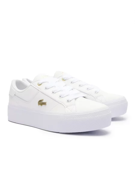 Тренировъчни обувки от кожа Ziane с равна платформа