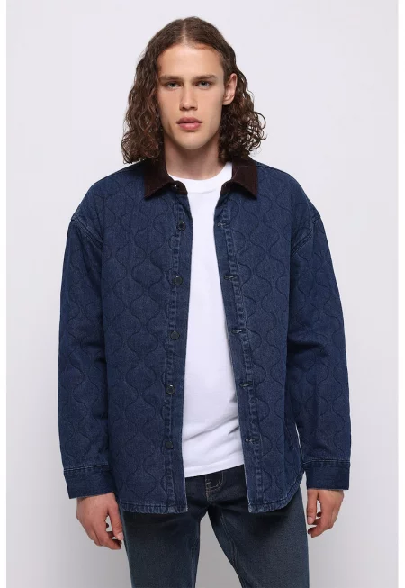 Уголемено дънково яке 016 Dean