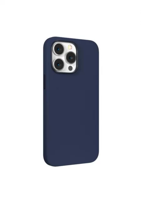 Защитен калъф  Nature Series Silicone Magnetic за iPhone 14 - Navy Blue