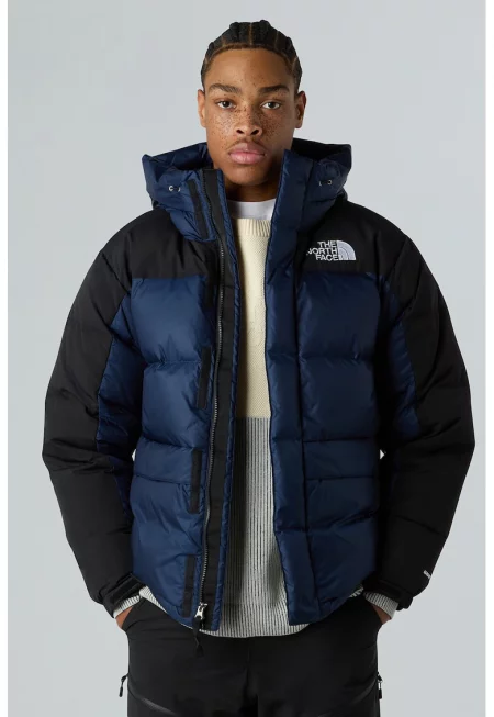 Зимно яке Himalayan с пухена вата - Черен/Тъмносин