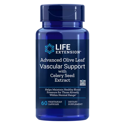 Advanced Olive Leaf with Celery Seed Extract/ В подкрепа на сърдечно-съдовата система х 60 капсули
