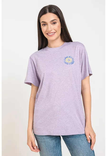 BOSS - Памучна тениска Vintage Tee