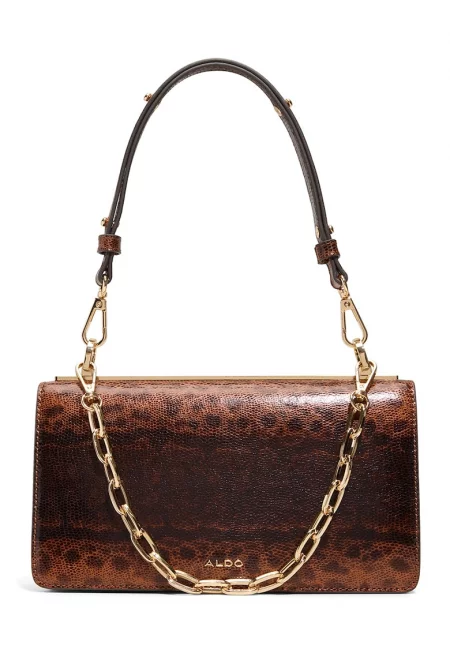 Чанта през рамо Dabouca с отделяща се презрамка с верижка