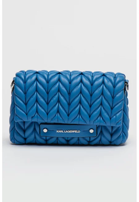 Чанта през рамо от еко кожа - Лавандула