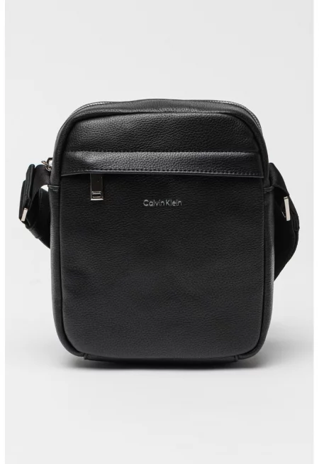 Чанта през рамо от еко кожа с лого