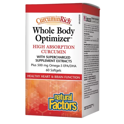 CurcuminRich™ Whole Body Optimizer™ x 60 софтгел капсули