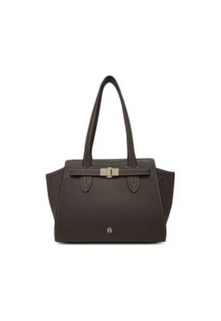 Дамска чанта -  естествена кожа - 46795 - Многоцветен