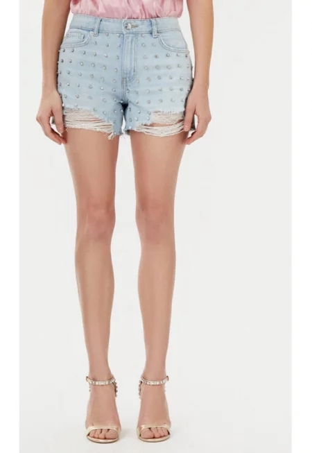 Дамски дънки -  305170613 - Памук - Син - Син