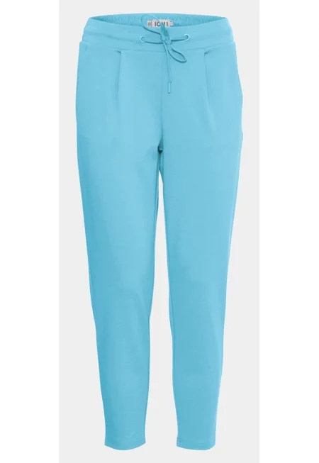 Дамски панталон -  303575236 - Син - Полиестер