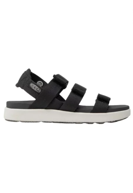 Дамски сандали  модел Elle Strappy Sport - черен - текстил - EVA подметка - летни