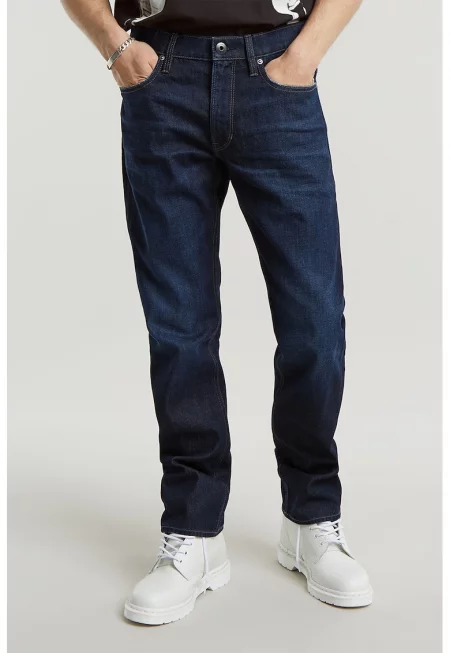 Дънки със стандартна кройка Mosa - Ултрамарин синьо