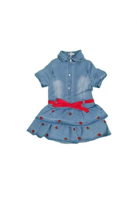 Дънкова рокля за момиче  7978
