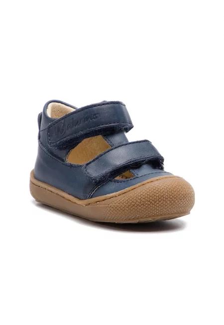 Детски спортни обувки  200911427 - Естествена кожа - Тъмносини