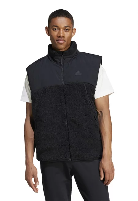 Двулицев елек adidas City Escape - Черен