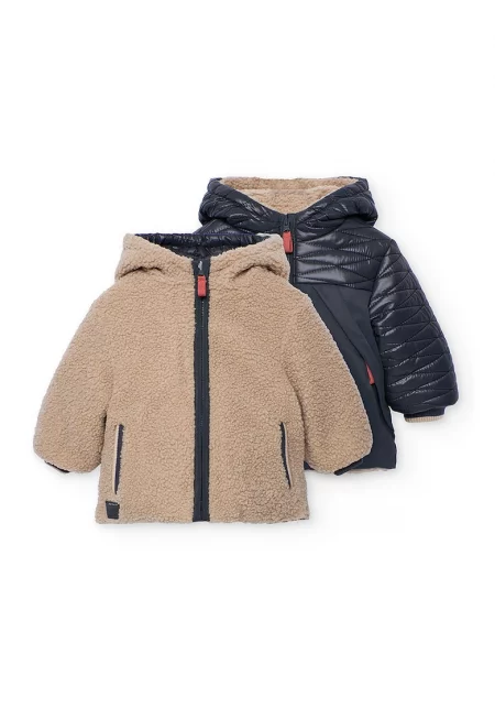 Двулицево яке с качулка