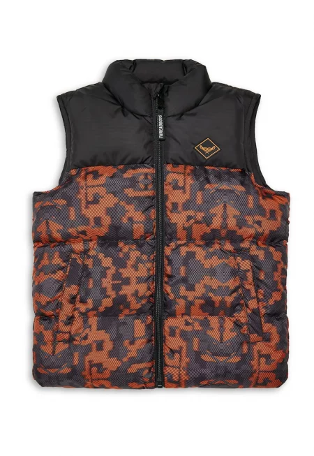 Елек с принт и вата