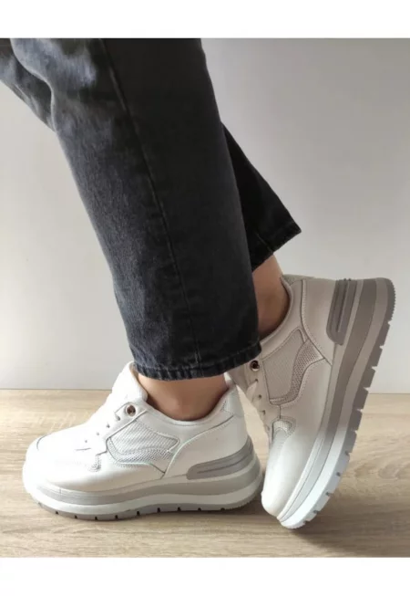 Ежедневни дамски обувки  Wsc250521-2 Бели - Бял