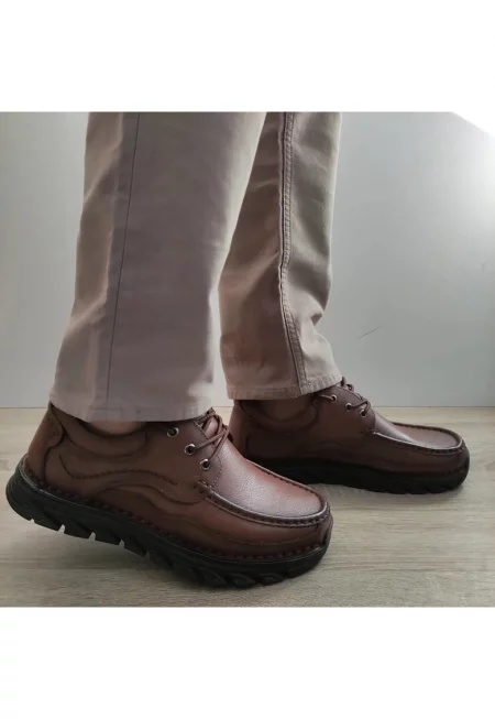 Ежедневни мъжки обувки  85159 Maro - кафяви - Кафяв