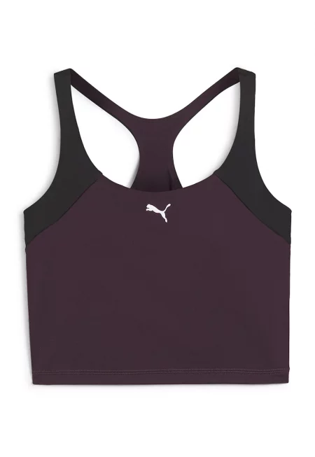 Фитнес топ с изрязан гръб