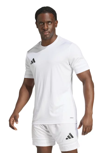 Футболна тениска с лого - Бял