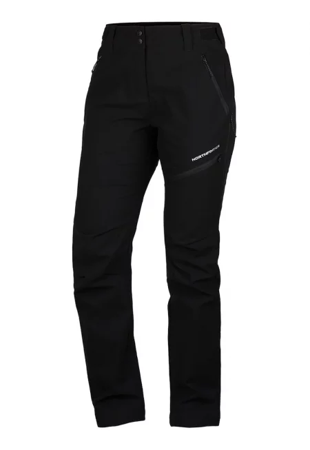 Хайкинг панталон Katy с джобове с цип - Черен