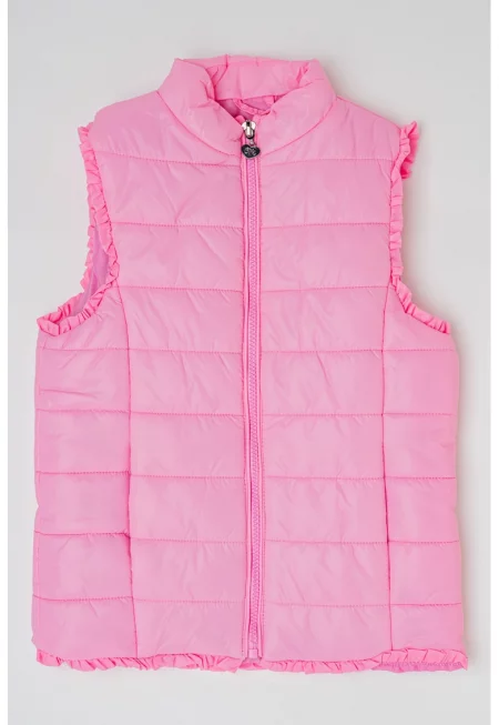 Капитониран елек с джобове