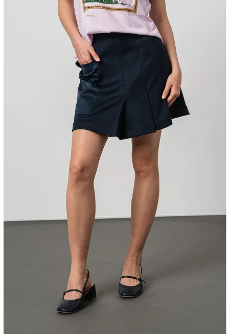 Къса пола Jago - Ултрамарин синьо