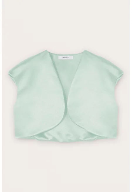 Късо сако - Ментово зелено