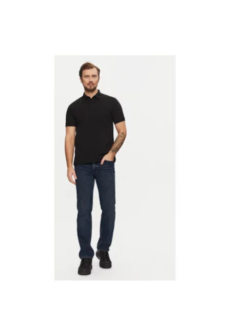 Мъжка тениска -  304612824 - Памук - Черен - Черен