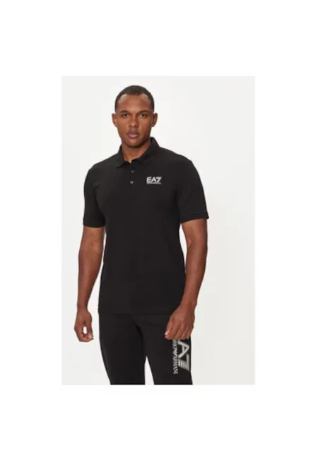 Мъжка тениска - Emporio Armani  304282393 - Памук - Черен