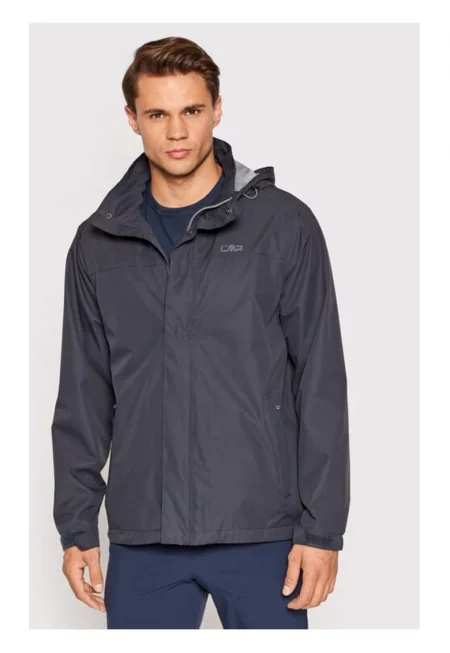 Мъжко яке -  461426 - Сиво - Полиестер