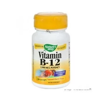 НЕЙЧЪРС УЕЙ Витамин Б12 Метилкобаламин 1000 мг. х 30 дъвчащи табл.