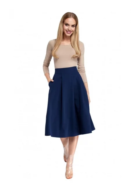 Пола с вискоза - Розов - Син