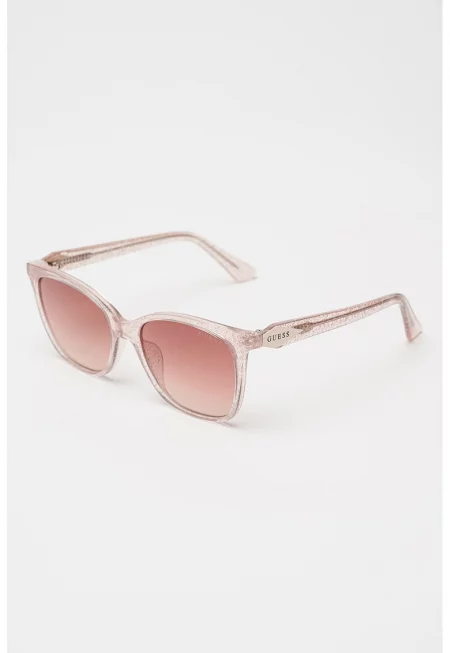 Правоъгълни слънчеви очила с брокат