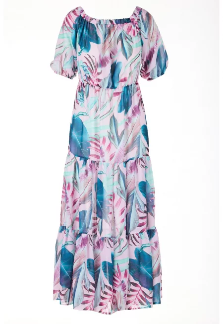 Рокля A504 -  Полиестер - Многоцветна