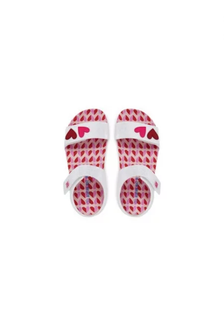 Сандали за момичета  305202048 - Екокожа - Бели - Бял