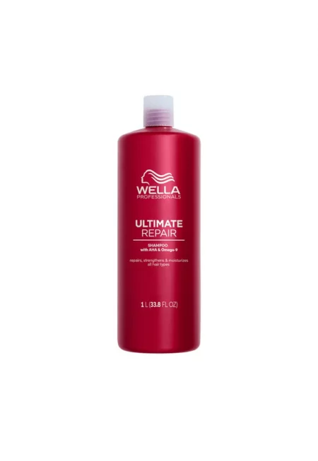 Шампоан Wella Professionals - Възстановяващ и подхранващ - С AHA и Омега 9 - За увредена коса - Стъпка 1 Wella Professionals Ultimate Repair