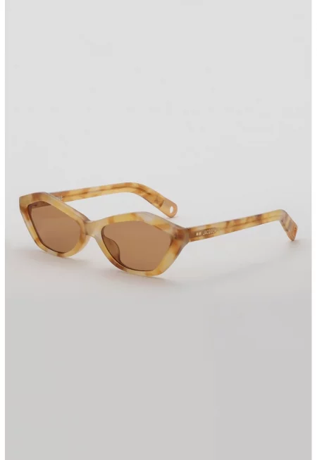 Шестоъгълни слънчеви очила Bambino - Жълт/Тъмно оранжево