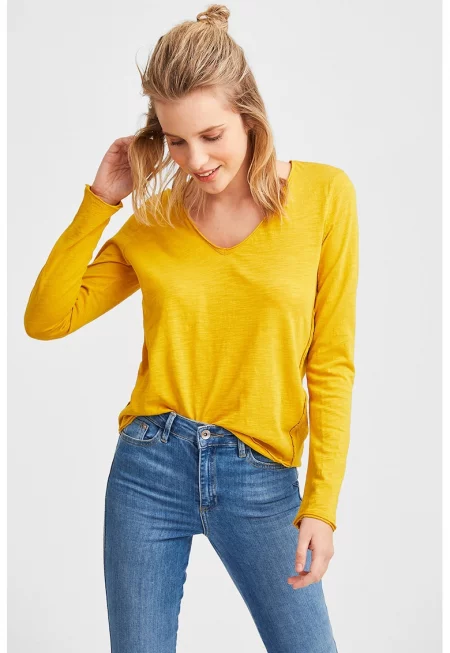 Шпиц блуза от памук