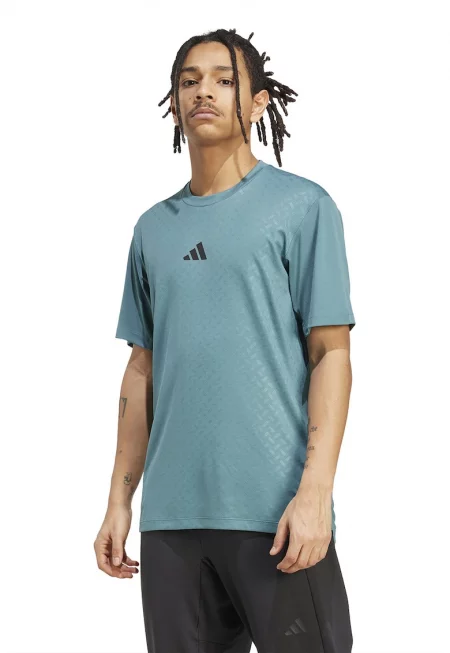 Слим фитнес тениска Power с лого